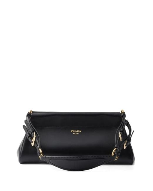 Prada Black Borsa Enchaãnã Medium