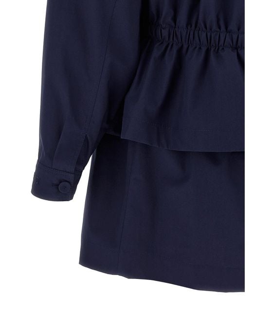 Fendi Blue Saharan Jacket