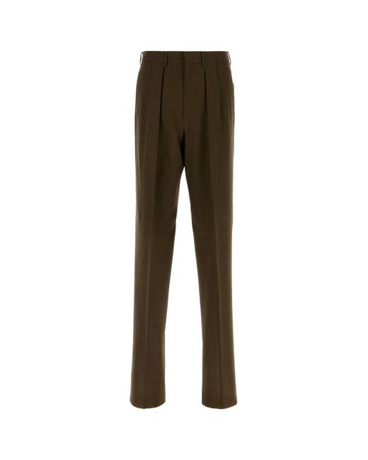 Tom Ford Brown Wool Pant for men