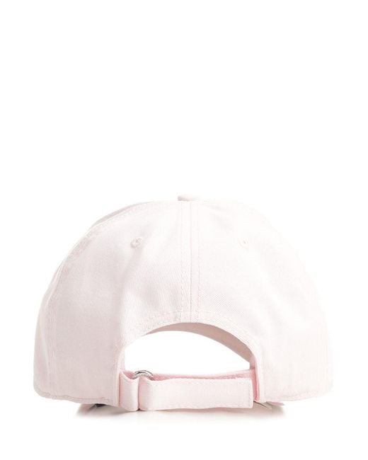 Moncler White Baseball Cap