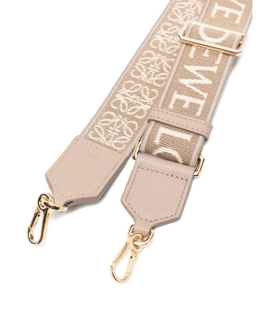 Loewe White Anagram Strap
