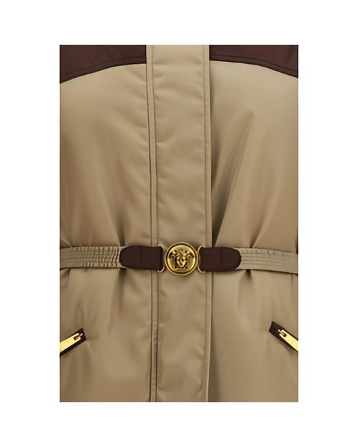 Versace Brown Neutrals Jackets