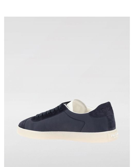 Prada Blue Brogue Shoes for men