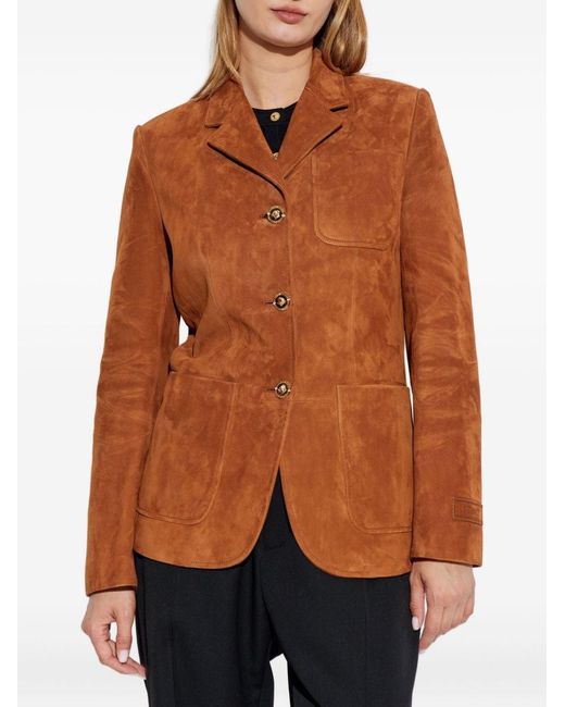 Versace Brown Suede Jacket
