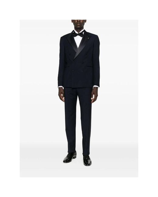Tagliatore Black Suits for men