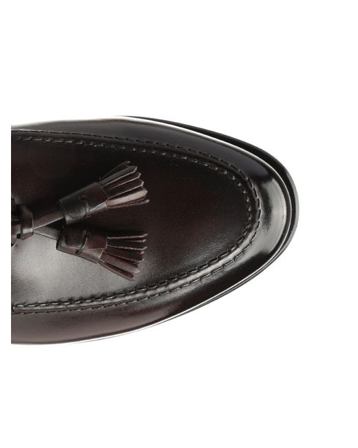 Santoni Brown Mocassin Andrew for men