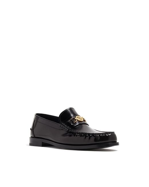 Versace Black Loafers for men