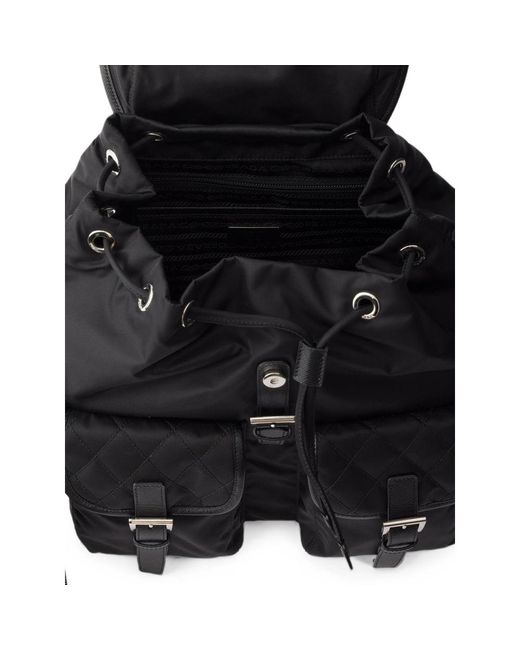 Prada Black Backpacks