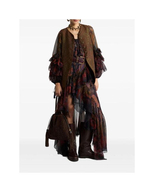 Etro Brown Jackets