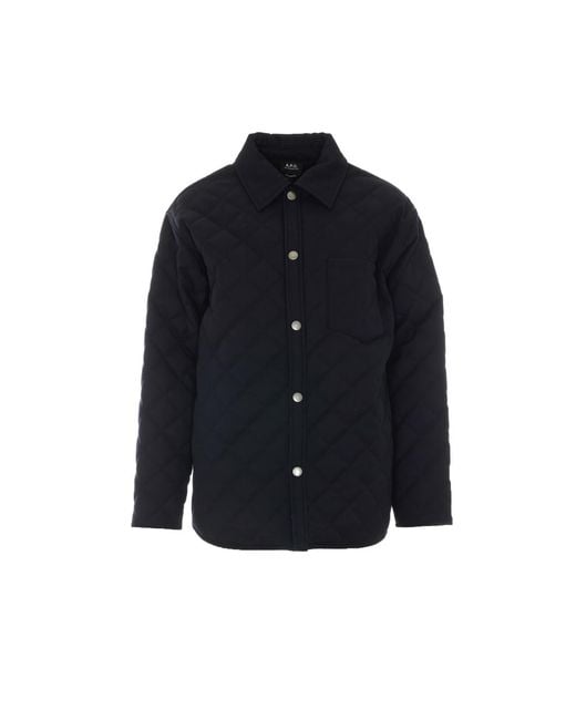 A.P.C. Blue Georges Blouson for men