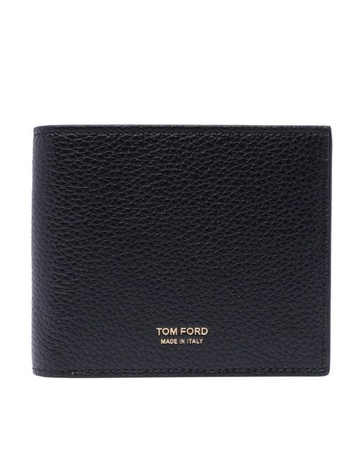Tom Ford Black Logo Wallet for men