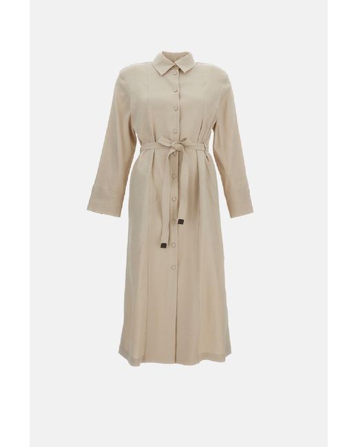 Max Mara Gray Chemisier Dress Nordica
