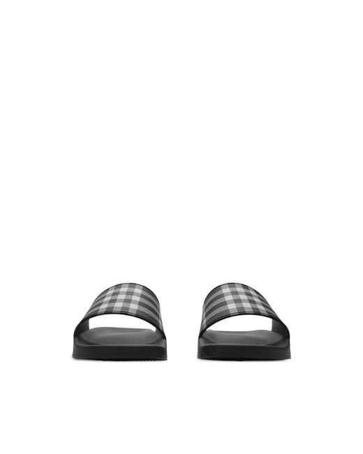 Burberry Black Flip-Flops & Slides for men