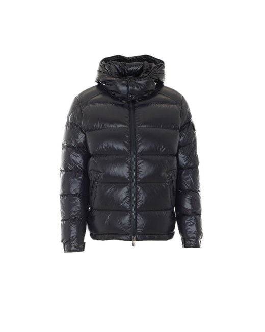 Moncler Blue Maya Down Jacket for men