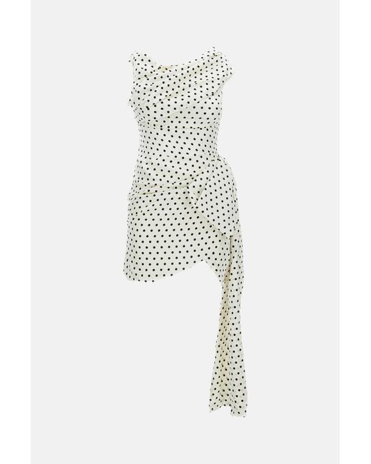mesh tulle midi dress Swiss Dot Mesh Midi Dress