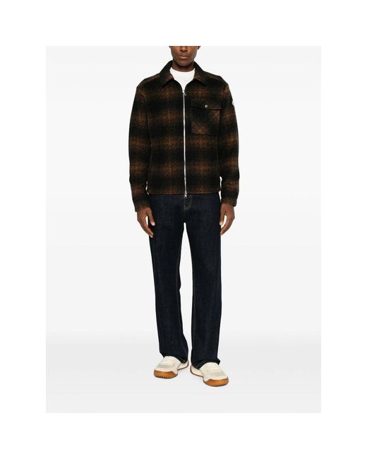 Moncler Black Jackets for men