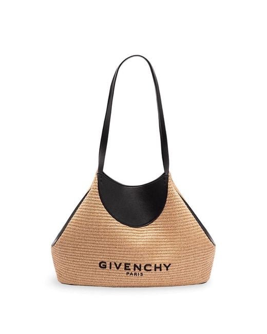 Givenchy White 'Facet Small Cabas'