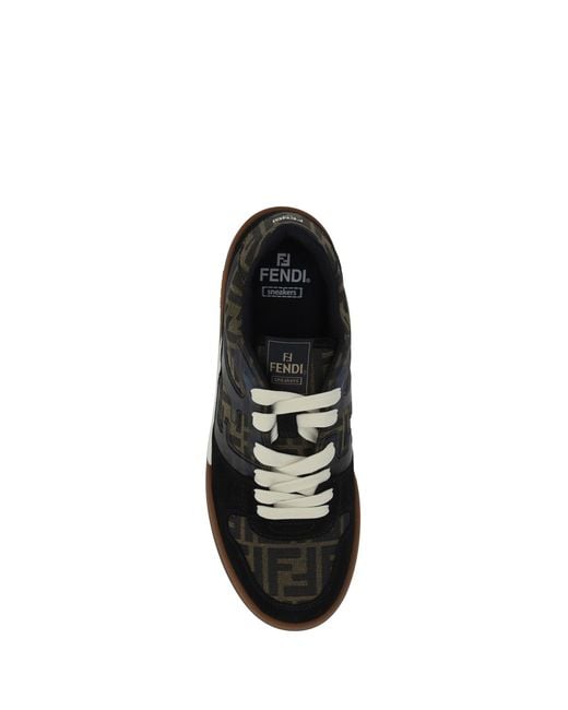 Fendi Black Sneakers for men