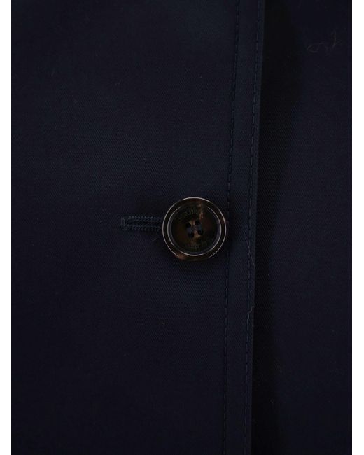 Max Mara Blue Jackets Cotone