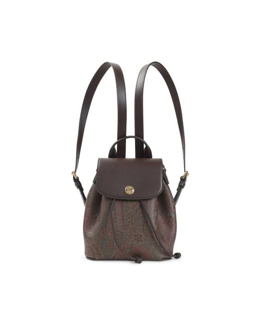 Etro Brown Backpacks