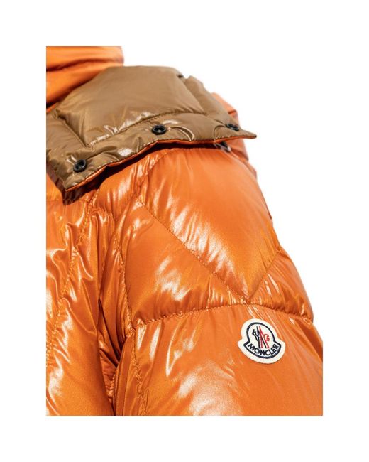 Moncler Orange Jackets for men