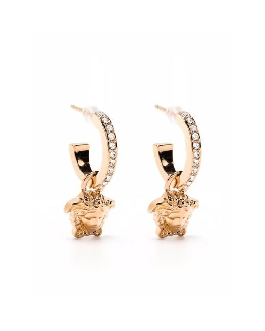 Versace Metallic Earrings