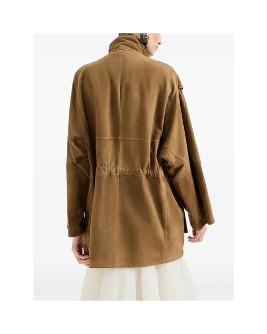 Brunello Cucinelli Brown Jackets
