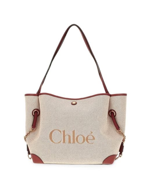 Chloé White Borsa Chloé Clover
