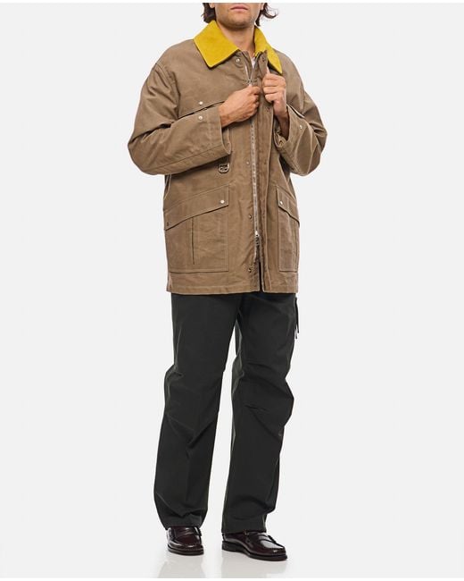 Fendi Brown Coach Jkt for men