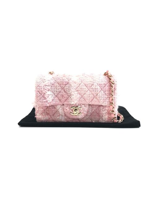 CHANEL Women's Pink Pre-Loved Bag Very Good Condition