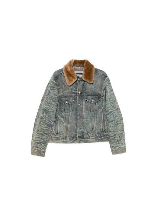 Acne Gray Jackets for men