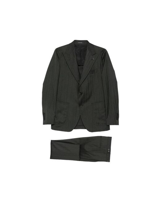Tagliatore Black Suits for men