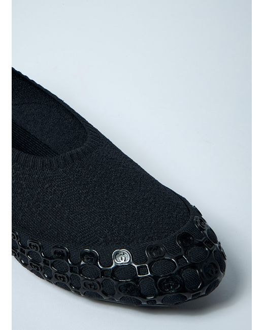 Gucci Black Slio-On Trainers for men
