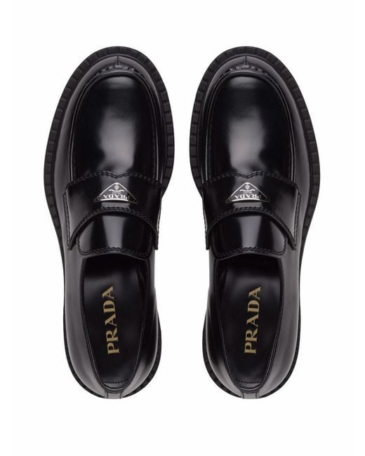 Prada Black Chocolate Shoes for men