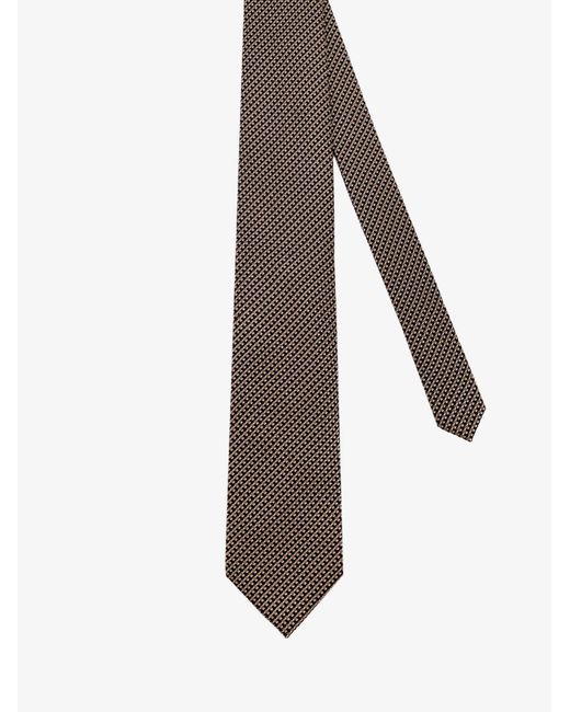 Tom Ford Brown Silk Tie for men
