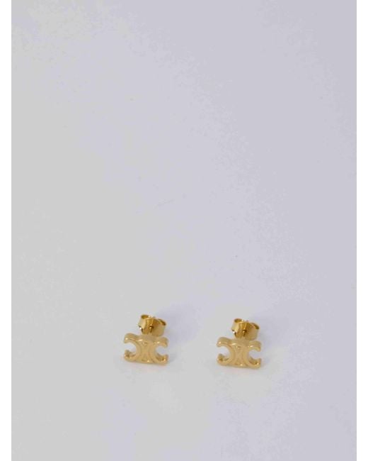 Céline Multicolor Triomphe Earrings