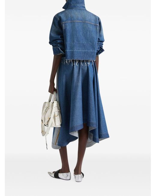 Givenchy Blue Denim Cotton Jacket