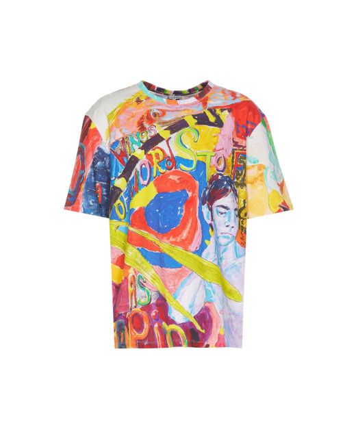 【LOEWE】ロエベ X RICHARD HAWKINS Tシャツ 関税込み Loewe X Richard Hawkins T-Shirt in Pink for Men | Lyst