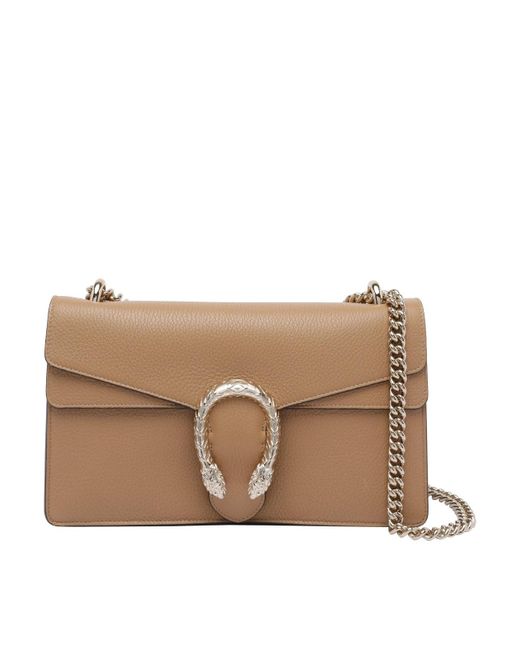Gucci Natural Medium Dionysus Shoulder Bag