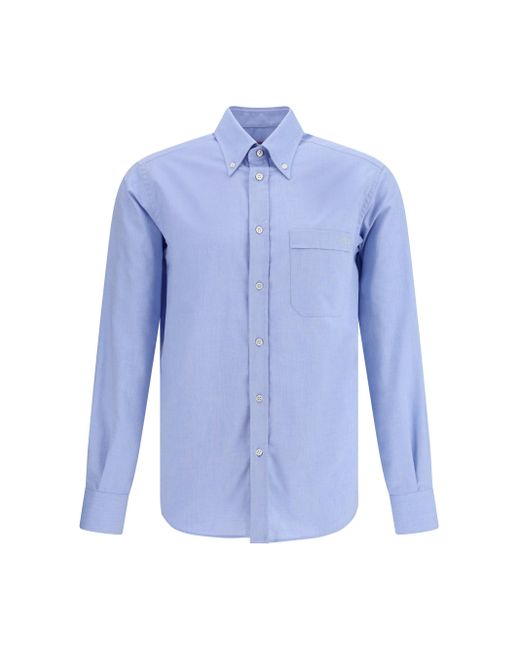Valentino Blue Vlogo Shirt for men