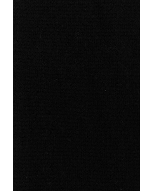 Loewe Black Alpaca Blend Scarf