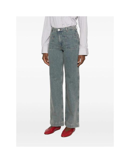 A.P.C. Gray Denim