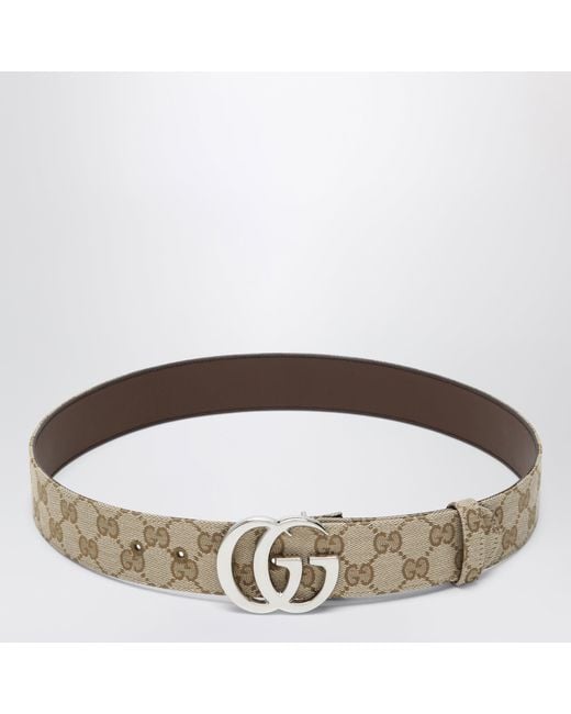 Gucci Brown Flat Marmont Belt for men