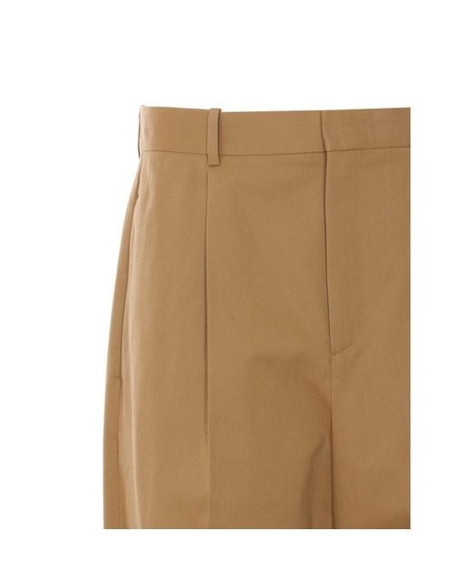 Loewe Natural Anagram Patch Logo Pants for men