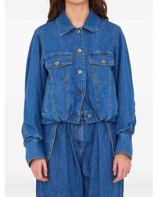 Loewe Blue Denim Cotton Jacket