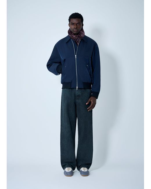 Dries Van Noten Blue Venlo Jacket for men