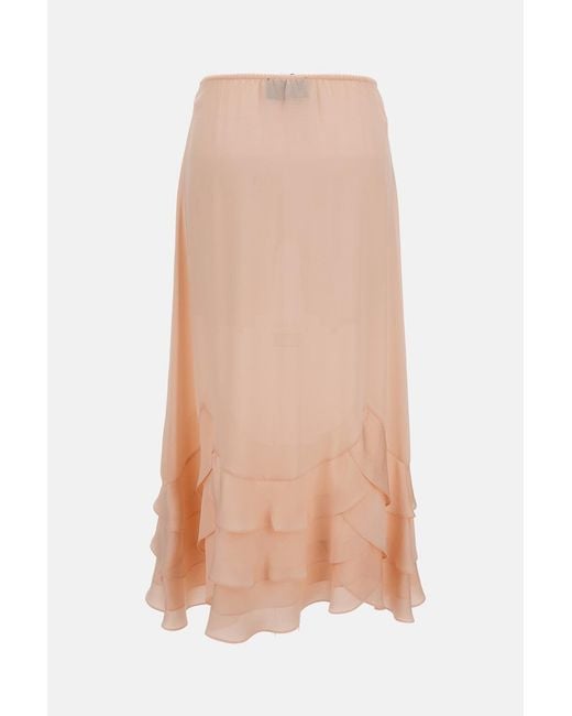 Simone Rocha Natural Petal Bow Sash Top