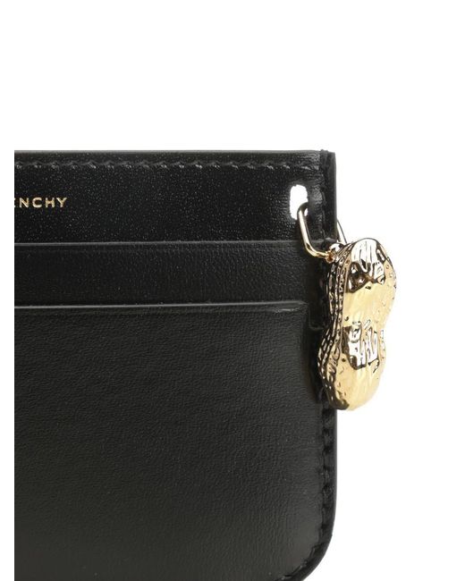 Givenchy Black "Lucky Charms" Card Holder