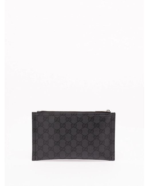 Gucci Gray 'Gg Core' Pouch for men