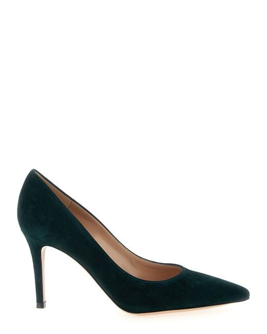 Gianvito Rossi Green 'Gianvito' Pumps